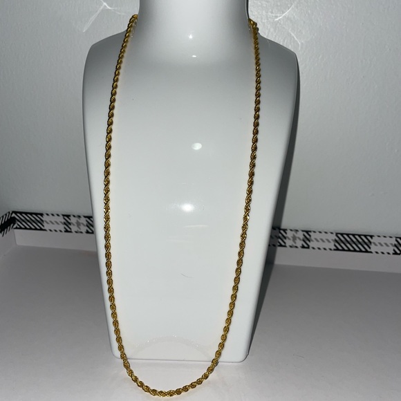 BRAND NEW 18K GOLD PLATED ROPE CHAIN‼️ - Picture 3 of 12